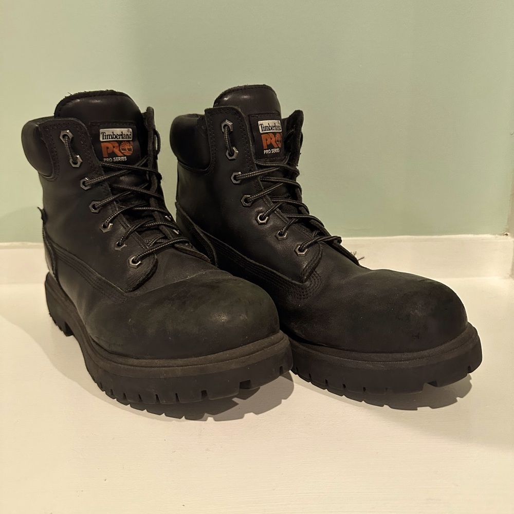 Timberland Pro 6” steel safety toe waterproof insulated work boot